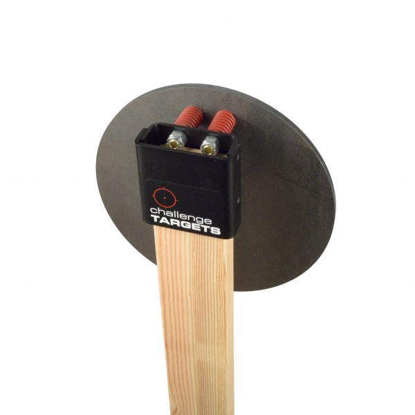 Challenge Targets Stake Steel Target - 12" Round - Rifle Rated - Image 5