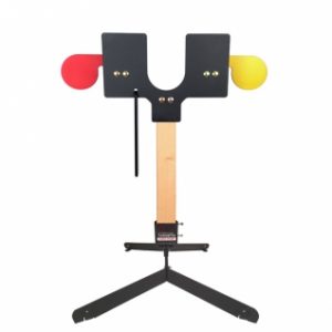 Quick Draw Pistol Steel Target With Static Stands