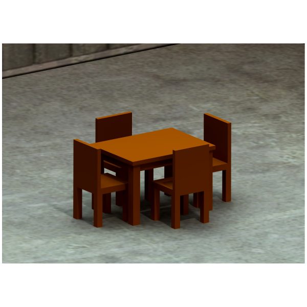 Shoothouse Foam Training Furniture: Kitchen Table - Image 2