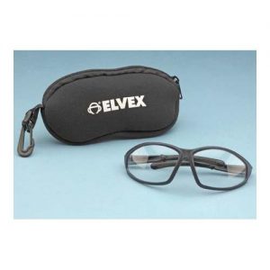 Elvex Small Stretch Neoprene Safety Glass Storage Bag with Zipper & Belt Hook
