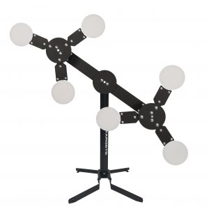 Propeller Texas Star Steel Target with 8" Plates