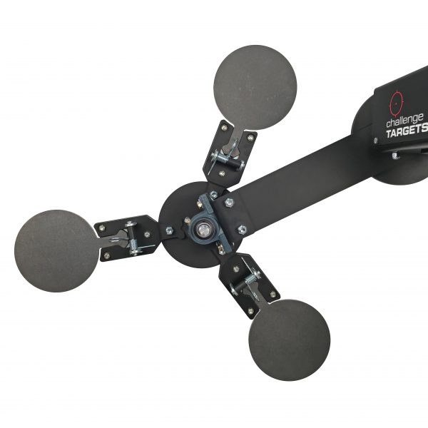 Propeller Texas Star Steel Target with 8" Plates - Image 3