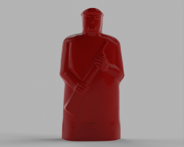 IVAN Plastic Silhouette (Red)