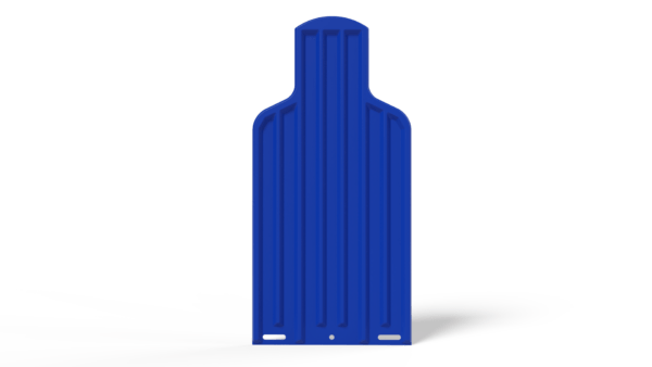 E-Type Military Plastic Ribbed Silhouette (Blue)