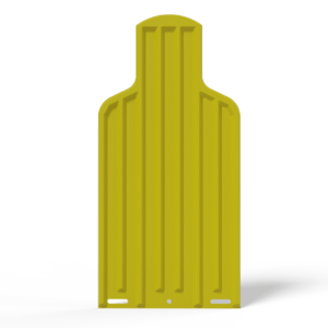 E-Type Military Plastic Ribbed Silhouette (Yellow)
