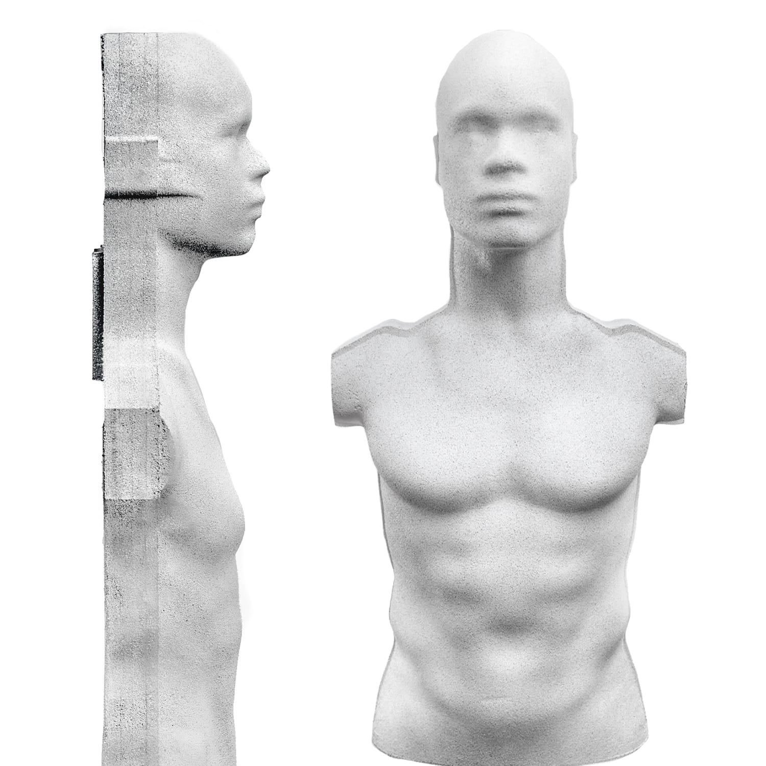 RUBBER DUMMIES™ Extended Profile Self Healing Shooting Target Dummy - Image 2