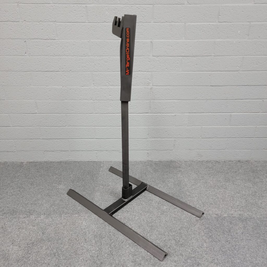 MR TARGET Tall Armored Base – Modular Target Base System Steel Target ...