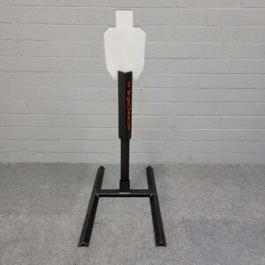 The Mini MR TARGET®  50% Scale IPSC Armored Steel Shooting Target